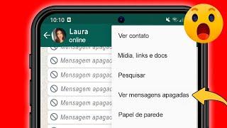 Como LER MENSAGENS APAGADAS NO WHATSAPP ▷ COM E SEM APLICATIVOS