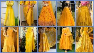 Haldi outfit ideas for bride/bridesmaids 2020...