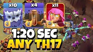 Epic Strategy! TH17 Yeti Super Archer is the Easiest TH17 Attack Strategy in Clash of Clans