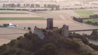 Burg Desenberg bei Warburg - OWL von oben (Ostwestfalen-Lippe Drohnenbilder)