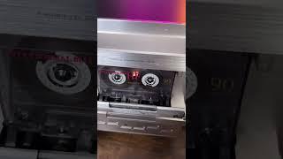 Vintage Vibes: Pioneer CT-F950 Cassette Deck in Action! #justaudiohifi