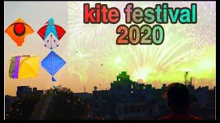 ભાવનગર ઉત્તરાયણ 2020 | Kite Festival 2020 | Lights | Firecrackers.