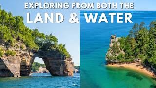 Pictured Rocks National Lakeshore in Michigan: Waterfalls, Hikes, and a Boat Cruise