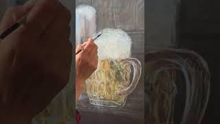 #artprocess #beer #artpainting #beerart #glass #oilpainting #beerbar #artist #beerclub #pivo #пиво