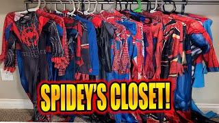 MY SPIDERMAN SUIT COLLECTION PART 2 | SPIDEYS'S CLOSET REAL LIFE