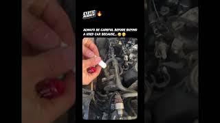 Be Careful when buying a used car
