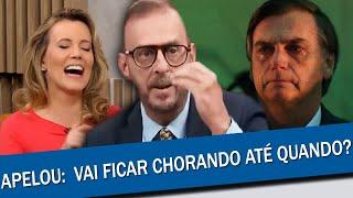 JORNALISTAS DA GLOBONEWS TIRAM SARRO DE BOLSONARO APÓS ELE APELAR ANISTIA A LULA