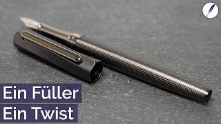 Hugo Boss Twist Gun - Füller Review Deutsch - Der Füller mit dem Twist.