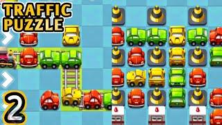 TRAFFIC PUZZLE: Car Jam Match 3 Gameplay Part 2, All Levels 16 to 22 Escape, Android iOS - Filga