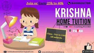 Krishna Home Tuition Patna : Top Tutors In patna