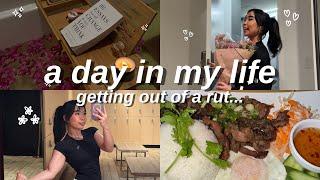 DAY IN MY LIFE LIVING ALONE IN LA | getting out of a rut, regaining motivation, new routine...