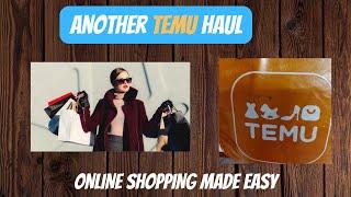 ANOTHER TEMU HAUL.#4  UNBOXED TEMU HAUL. ONLINE SHOPPING.  @calabash-green    @bluesky2019 ​