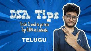 What I learnt from solving 1500+ problems | DSA Tips in telugu | Engineering Animuthyam