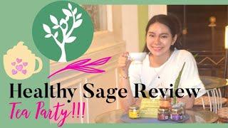 Healthy Sage Fruity Tasty Teas | Loose Leaf Tea Review | Aimee Villaroman