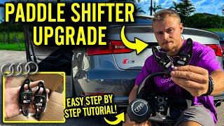 How To Remove & Install Aftermarket Paddle Shifters On An Audi A3/S3/RS3