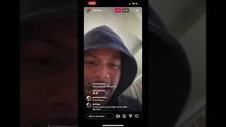 65lilmike flexing switches and drums on IG live #chiraq #rap #drill #chicago