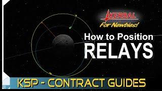 How to use Phase Angles to Position Relays | KERBAL SPACE PROGRAM Contract Tutorials