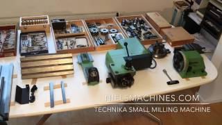 Technika small Milling Machine with collection accessories