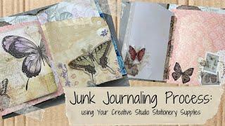 Junk Journaling Process with Your Creative Studio Box