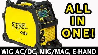 Kann ein Schweißgerät wirklich alles? ESAB REBEL EMP 205 AC/DC im Test