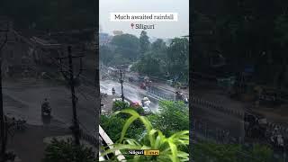 Much awaited rainfall in Siliguri