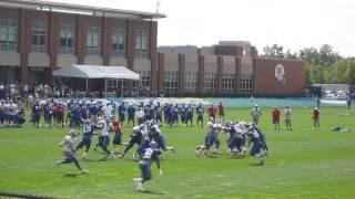 NY Giants RB Andre Williams Short Run at the 2015 Giants Training Camp