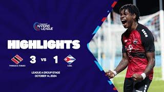 Trinidad and Tobago vs Cuba | 2024/25 Concacaf Nations League