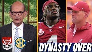 "Alabama's Dynasty is OVER!" - Paul Finebaum declares after Week 8 embarrassing loss to Tennessee