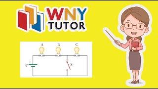 A circuit consists of three identical lamps