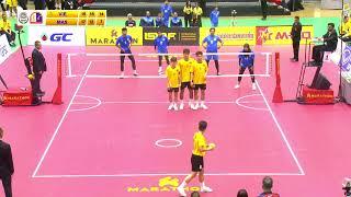 ISTAF Sepaktakraw World Championship 2024 [37th Kings Cup]  MIXED QUAD PREMIER GROUP A : VIE VS MAS