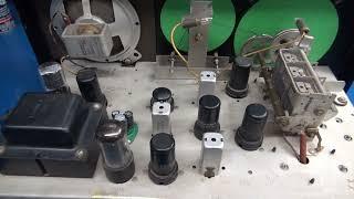 How to repair vintage tube receiver IF can transformer silver mica capacitors migration weak receive