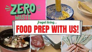 Save Money! Learn How-Zero Waste Food Prep! Frugal Living!