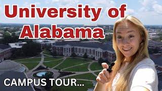 UNIVERSITY OF ALABAMA *CAMPUS TOUR* | Classrooms, Sorority Row, Stadium, Starbucks, Library, Dorms