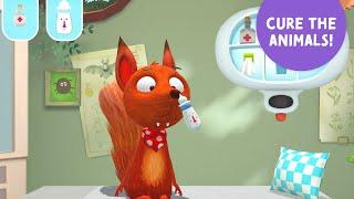 Little Fox Animal Doctor  Be a vet and cure all the animals  App by the creators of Nighty Night