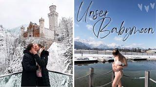 Unser Babymoon 2022 | Letzter Wellnessurlaub zu zweit | Schloss Neuschwanstein & Spa Time‍️