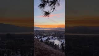 Dilworth Mountain Sunset  #explorekelowna