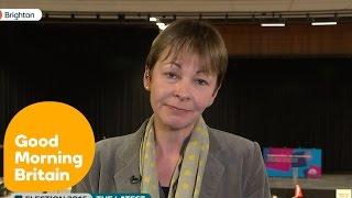 Caroline Lucas On The Greens Lack Of Seats | Good Morning Britain