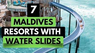 7 Maldives Resorts With Slides | Maldives Water Villa With Slide | Maldives Resorts Luxury