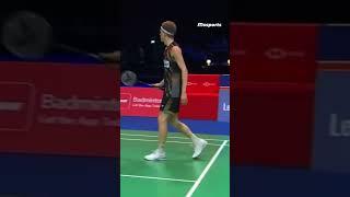 Li shi feng angry moment #badminton