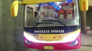 Miniatur Bus Rosalia Indah Jetbus 2 HDD Adiputro