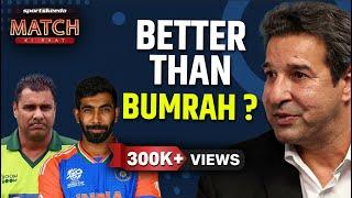 "Better than Jasprit Bumrah?" - Wasim Akram on Waqar Younis