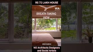 Epic 72 Lakh Rupees Indian House | #shorts  #home  #whyarch #architecture  #homedesign