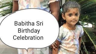 Babitha Sri Birthday Celebration  On 04 July /24