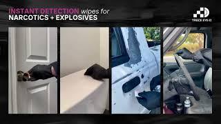 𝗧𝗿𝗮𝗰𝗲 𝗘𝘆𝗲-𝗗 | Instant Detection Wipes | Test Surfaces For Drugs + Explosives