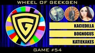 Wheel of GeekGen - Game 54 - Kaciedilla, Bognogus, and KatieKakes