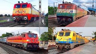 Different Livery Most Successful WAP-4 Locomotive in New Avatar with ICF Trains | Indian Railways