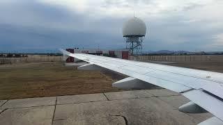 AIRBUS A320 landing Burgas Airport Bulgaria 22.9.2022