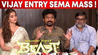 Vijay கூட நடிச்சது  ! | Nelson, Selvaraghavan, Pooja Hegde about Beast ! | Beast Press Meet