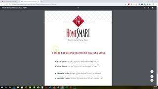 6 Steps Video: Add to your HomeSmart Website