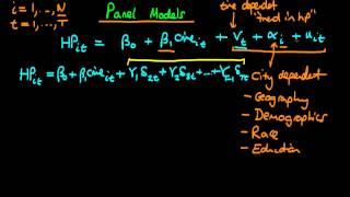 Panel data econometrics - an introduction